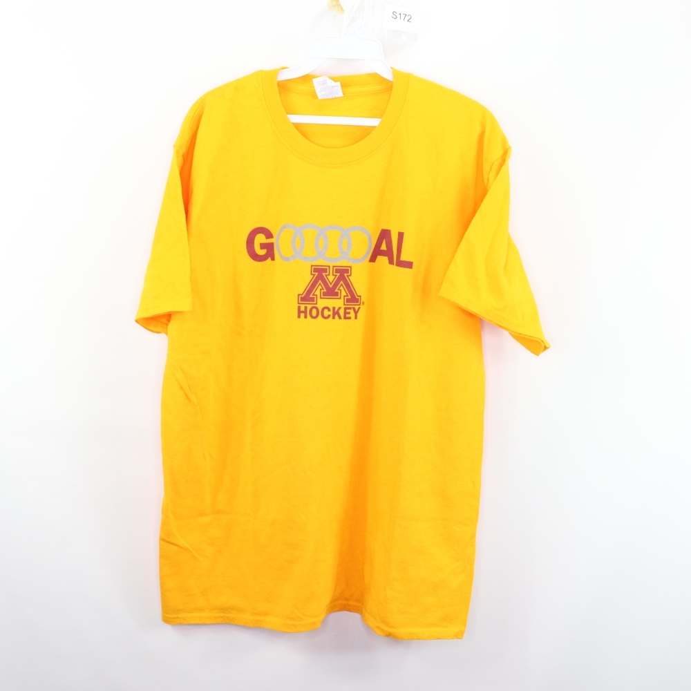 Audi Mens Large Minnesota Gophers Hockey Shirt